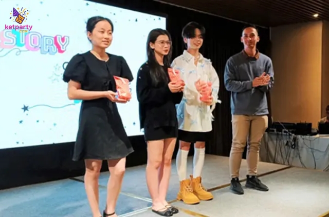 Gameshow là điểm nhấn thú vị cho buổi sự kiện