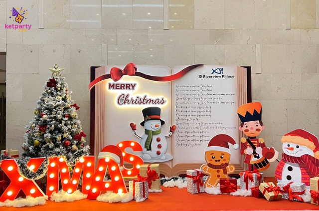 Trang trí tiểu cảnh Noel là một cách tuyệt vời để lan tỏa không khí Giáng sinh